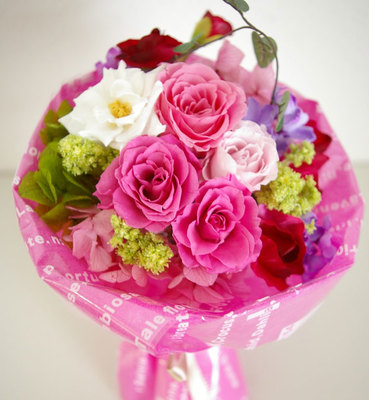 プリュネル/花束（クリアケース入り）