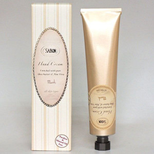 サボン　ハンドクリーム　チューブ　ムスク　50ml