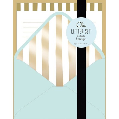 シックパターンライナーレターセット