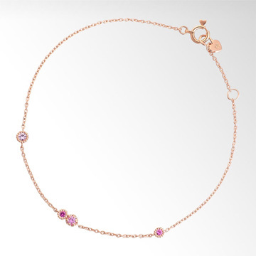 PINK SAPPHIRE BRACELET