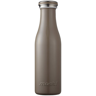 mosh！ステンレスボトル 500ml ブラウン