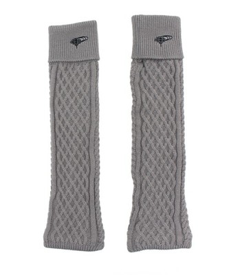 ケーブルニット レッグウォーマー 