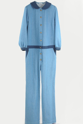 DENIM　JUMP　SUITS