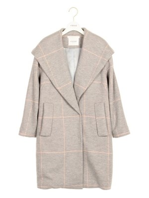 emmi (エミ)  【emmi atelier】フードカラーガウンコート