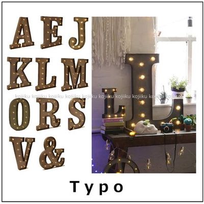 ▼日本未発売・送料込▼Typo▼61cmビックマーキーライト♪