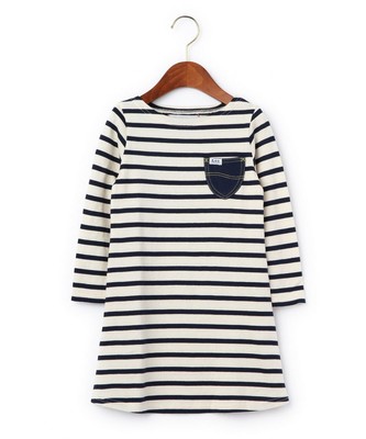 green label relaxing KIDS LEE ボーダーワンピース