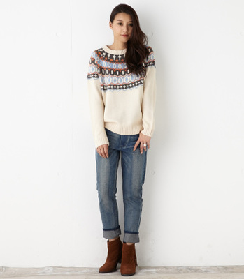 Avan Lily ストレートデニムPT