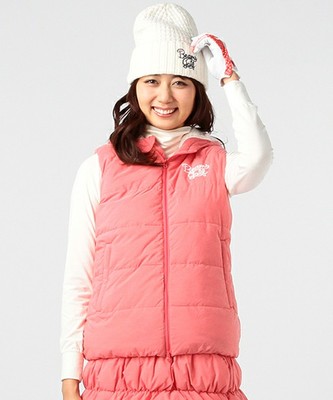 中綿 裏ボア ベスト