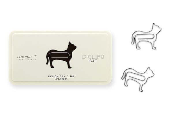 ディークリップス ネコ柄