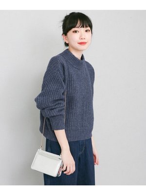  KBF+ ショートハイネックニット