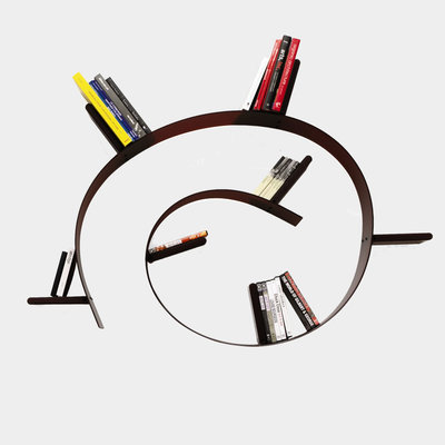 ブックワーム シェルフ スモール レッド