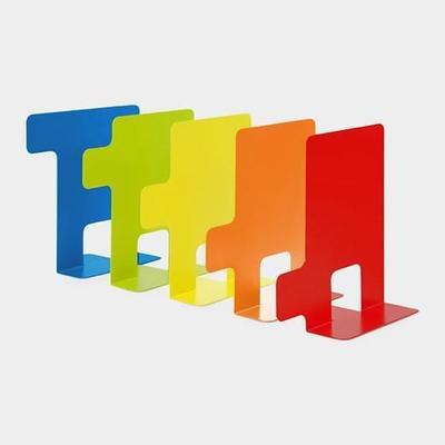 インデックス ブックエンド(5色セット)