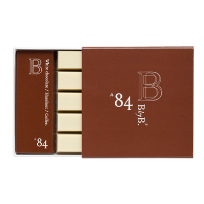 #84 ホワイトチョコレート/ヘーゼルナッツ/コーヒー