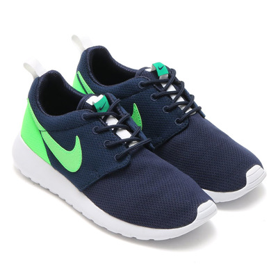 NIKE ROSHE ONE GS OBSIDIAN/VOLTAGE GREEN-LUCID GREEN-WHITE