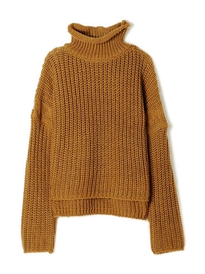 ブロークンオーバーニットTOP