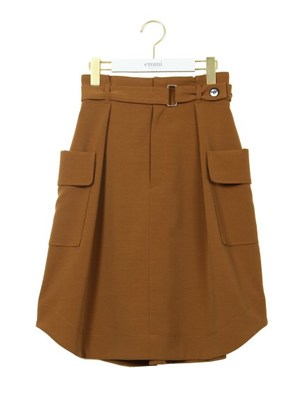 【emmi atelier】ミリタリースカート
