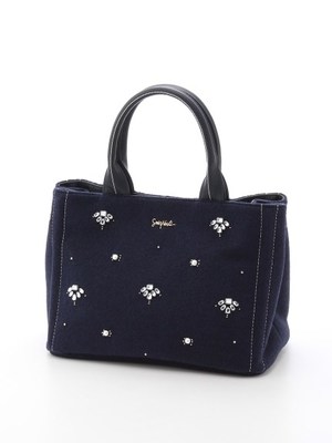 Tweed Decoration Tote / トート