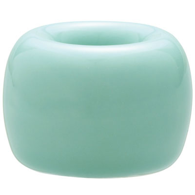 磁器歯ブラシスタンド　１本用　ミントブルー