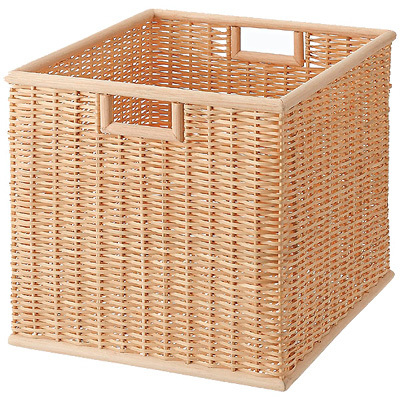 ブリ材角型バスケット・特大