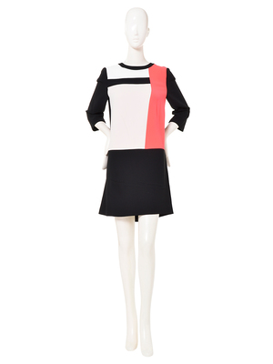 GO FLY A KITE COLORBLOCK SHIFT DRESS