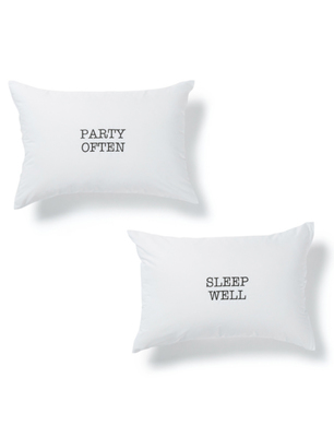 MESSAGE PILLOW CASE