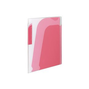 コクヨ/ポケットブック〈ノビータ〉A4 チャックポケット付 ピンク