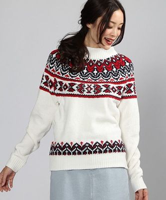 ノルディックモールニット