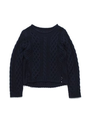 【50%off】ビエラヤーンケーブルプルオーバー