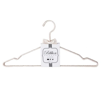 リボンハンガー 3ピース ベージュ