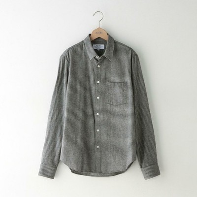 Steven Alan（スティーブンアラン）11 GRY/MLT OUT SEAM/ｼｬﾂ