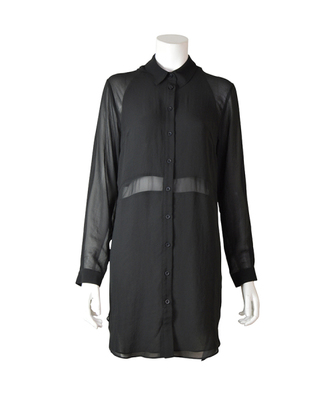 Double Layer Shirt Dress