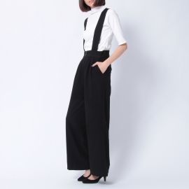 OZOC (オゾック) サス付きワイドパンツ