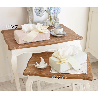 リボン付ティッシュボックスＶ