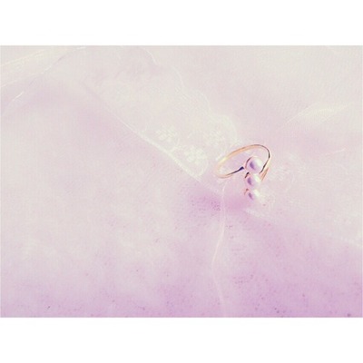 Pearl Pinky Ring