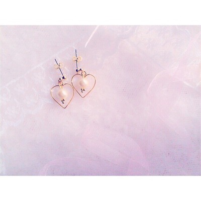 in Heart Pierce / Earrings