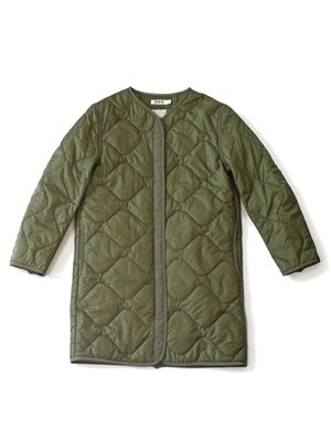 LONG QUILTED NYLON JACKET