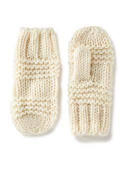 Sweater-Knit MIttens