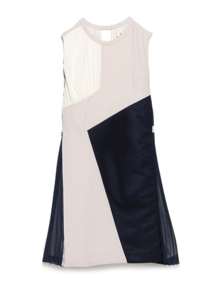 カラーブロックワンピース