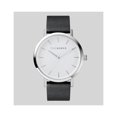 THE ORIGINAL Polished Steel / Black Leather