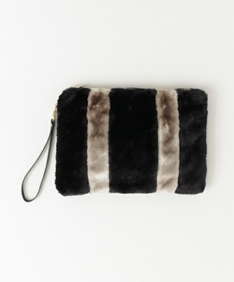 Sonny Label フェイクファークラッチ