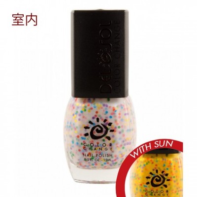 カラーチェンジネイルポリッシュ バースデイケーキ