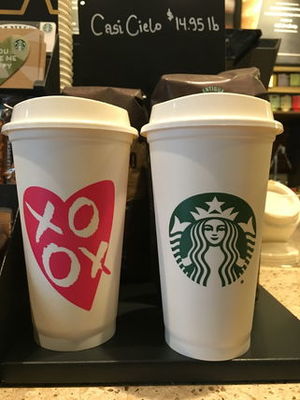SO!! バレンタイン★US限定 STARBUCKS★ReusableCup【２セット】