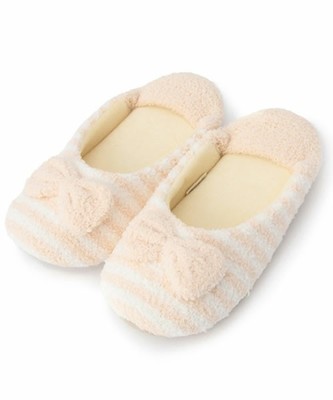 モコモコボーダールームシューズ