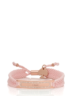 ON PURPOSE ROSE GOLD PAVE FRIENDSHIP BRACELET