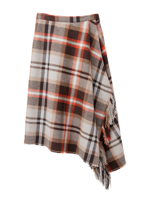 AMERI　BLACKET WRAP SKIRT