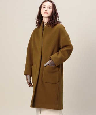 BEAUTY&YOUTH WOMENS BY モッサコクーンコート