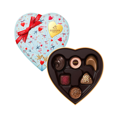GODIVA クープダムール ハート 6粒