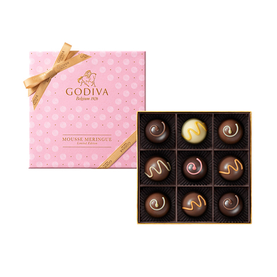 GODIVA ムースメレンゲ 9粒