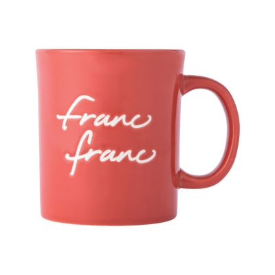 フランフラン マグ レッド