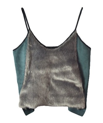 FUR BUSTIER